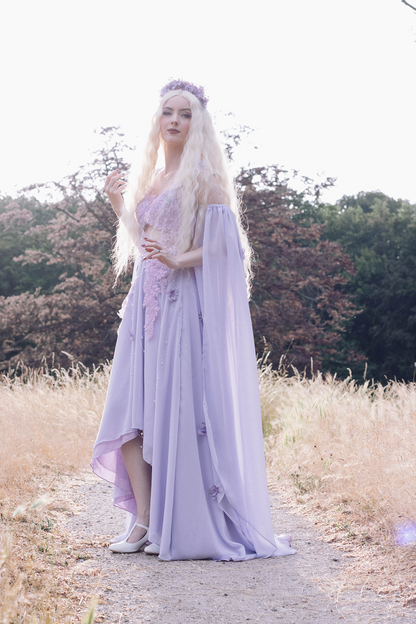 Mystic Dreams - Lavender Elf Dress | Magical Elegance for Enchanting Occasions | by Odette Design