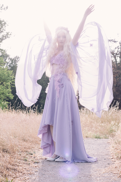 Mystic Dreams - Lavender Elf Dress | Magical Elegance for Enchanting Occasions | by Odette Design