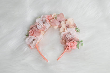 Pink Floral Hairband