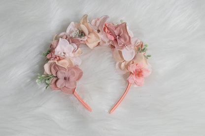 Pink Floral Hairband