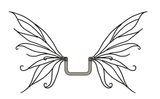 Luna Black - Magical Wings for Fairies and Elves | Enchanting Designs for Fantasy Costumes | by Odette Design