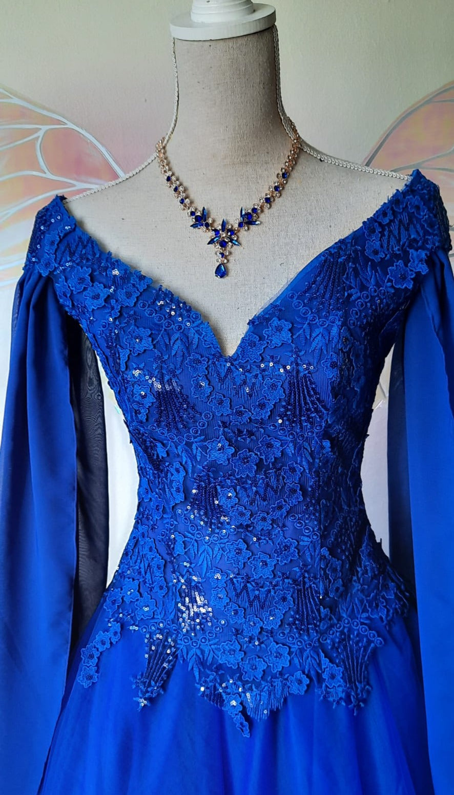 Blue Queen Dresses